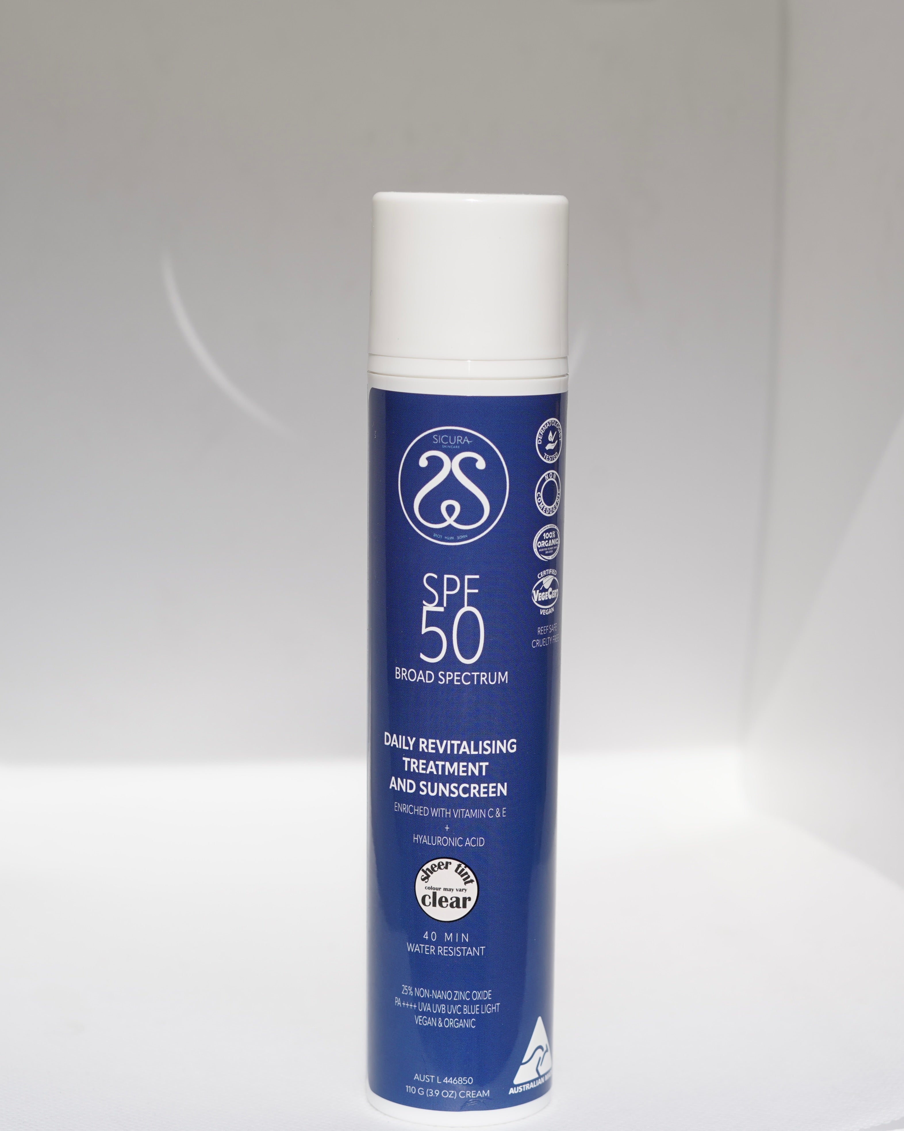 Daily Revitalising Treatment & Sunscreen SPF50